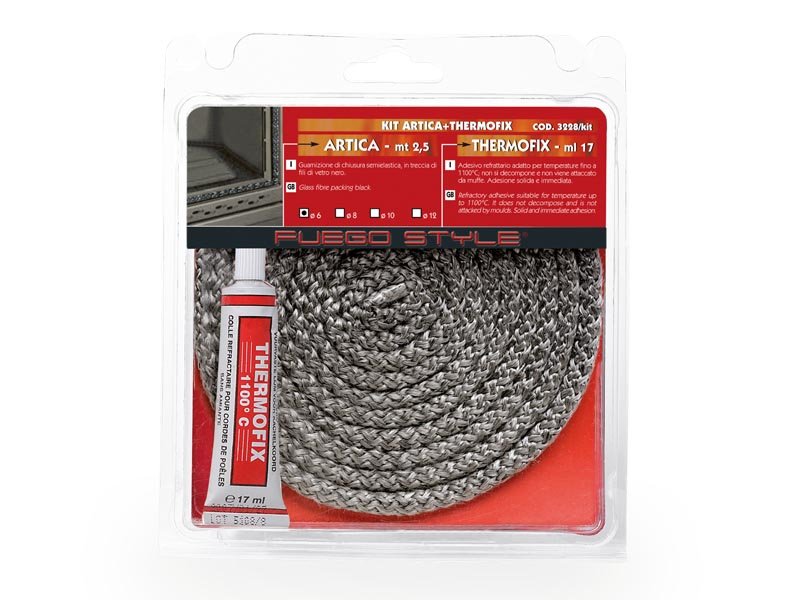 Kit treccia Artica da 0,6mm più Thermofix
