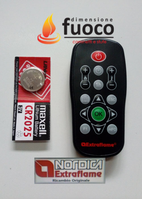 TELECOMANDO MULTIFUNZIONE NORDICA EXTRAFLAME