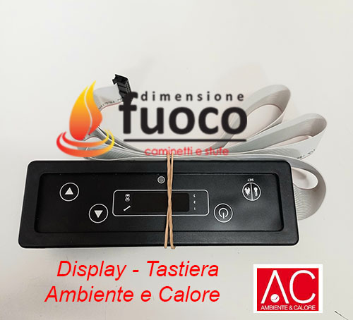 DISPLAY TASTIERA LN002 STUFA PELLET AMBIENTE E CALORE MOD. ALLEGRA FIAMMA