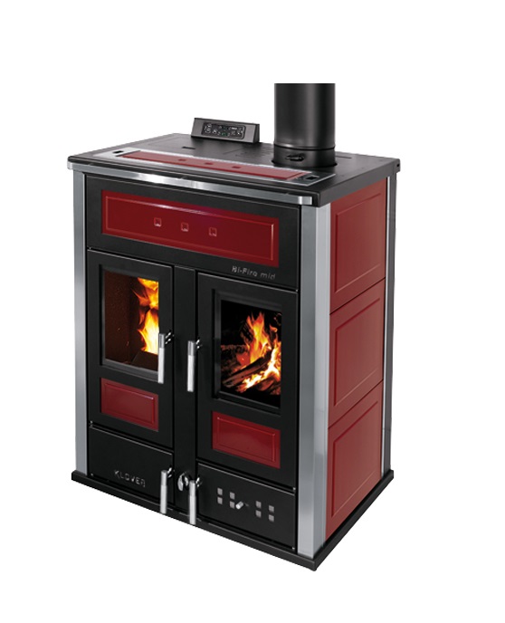 KLOVER BI-FIRE MID TERMOCUCINA LEGNO PELLET