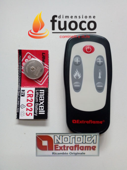 TELECOMANDO AD INFRAROSSI UNIVERSALE NORDICA EXTRAFLAME 