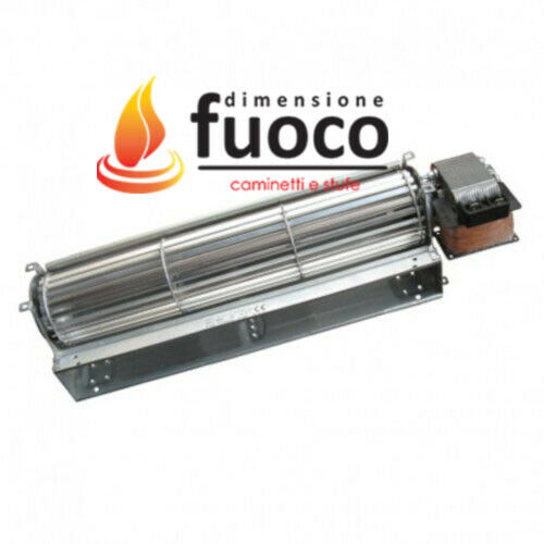 Ventilatore Ventola Tangeziale PER STUFE A PELLET CADEL LUNGH.TOTALE 390 DIAM.60 COD. 6028