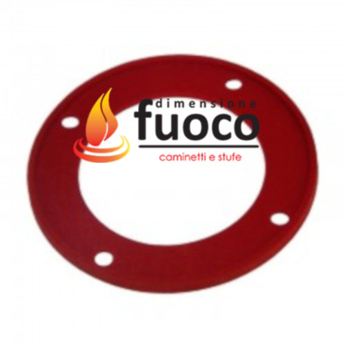 GUARNIZIONE SCARICO FUMI PER INSERTO A PELLET Diam.interno 64 est. 100 mm