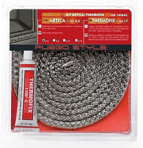 Guarnizione treccia 10 mm